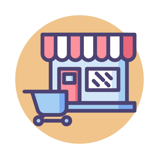 mercado icono gratis