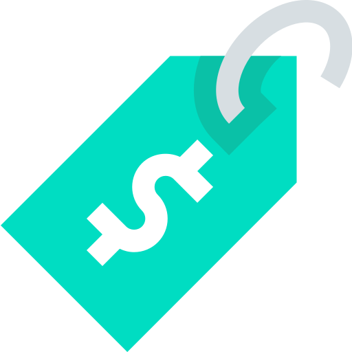 etiqueta de preço grátis ícone