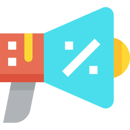 프로모션 무료 아이콘