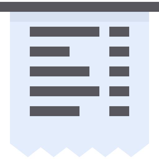 Shopping list free icon