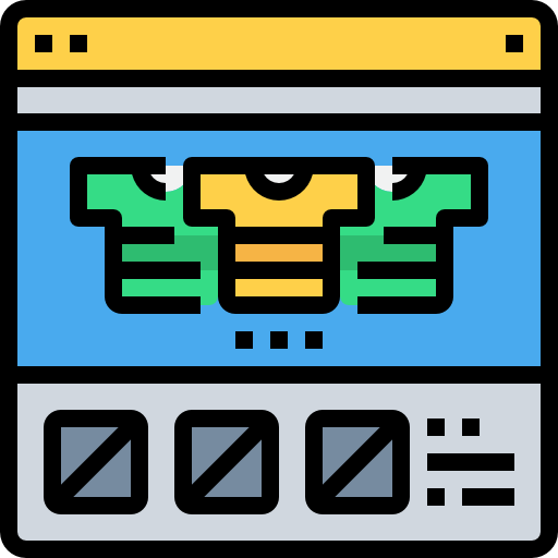 magasin en ligne Icône gratuit magasin en ligne Icône gratuit