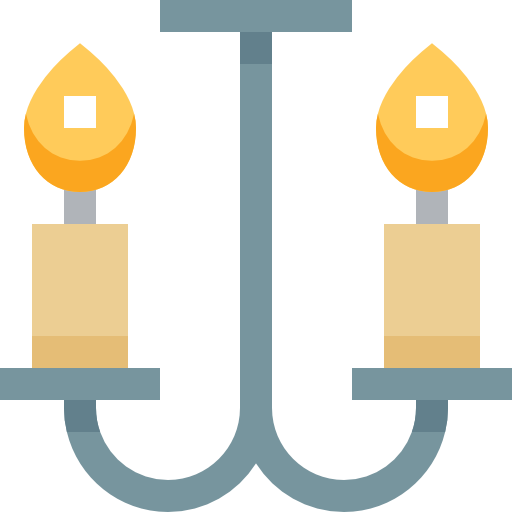 candelabro icono gratis