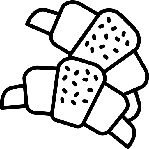 croissant kostenlos Icon croissant kostenlos Icon