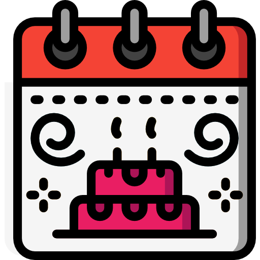 cumpleaños icono gratis