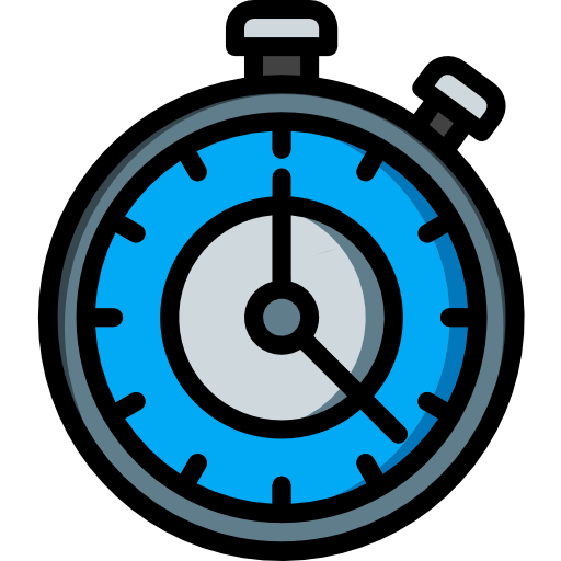 Stopwatch Basic Miscellany Lineal Color icon