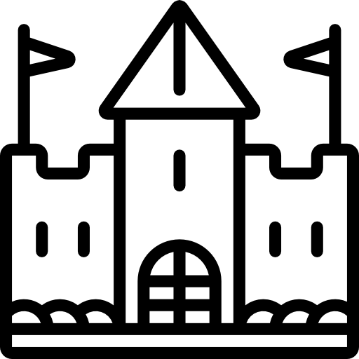 castillo icono gratis