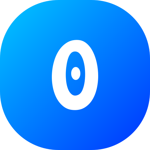 Zero free icon