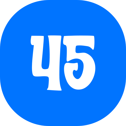 45 icono gratis