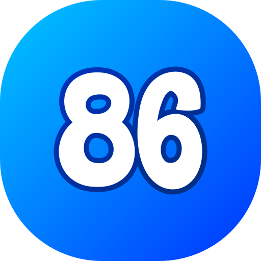 86 icono gratis