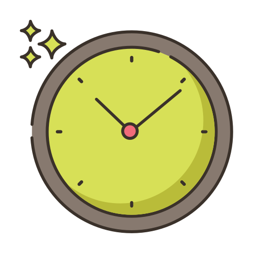 Clock free icon Clock free icon