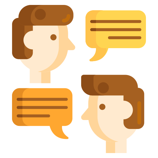 en parlant Icône gratuit