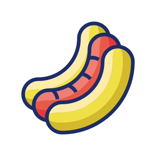 hot dog icono gratis