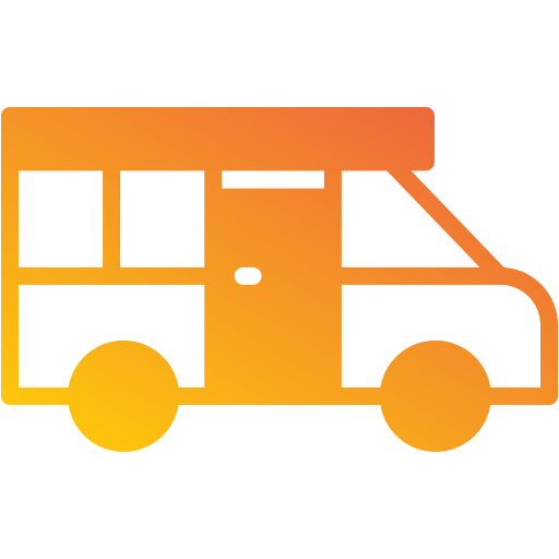 autocaravana icono gratis
