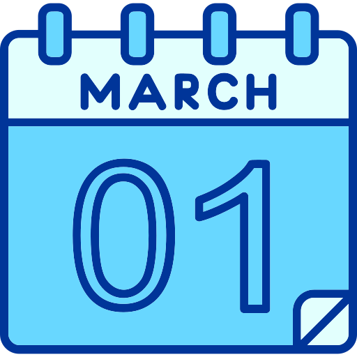 marzo icono gratis