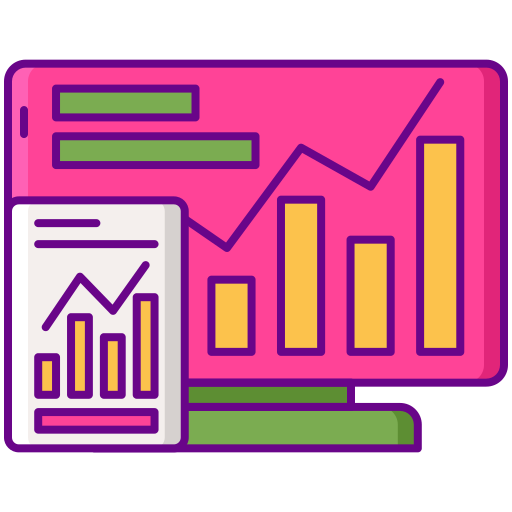Statistics free icon