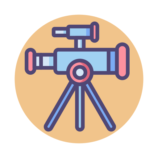 Telescope free icon Telescope free icon