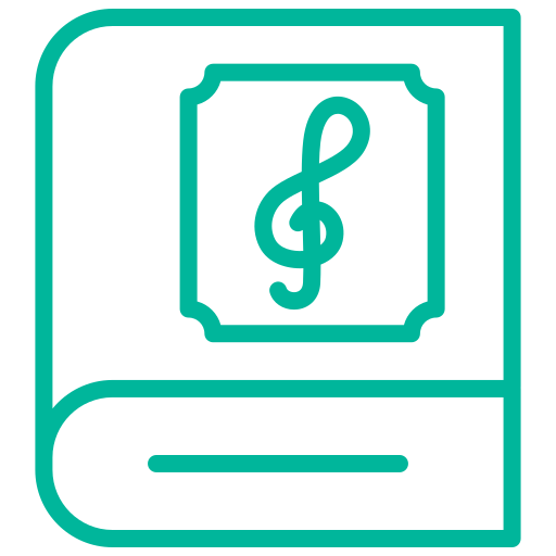 livre de musique Icône gratuit livre de musique Icône gratuit