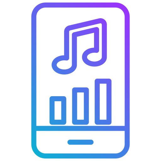 aplicación de música icono gratis