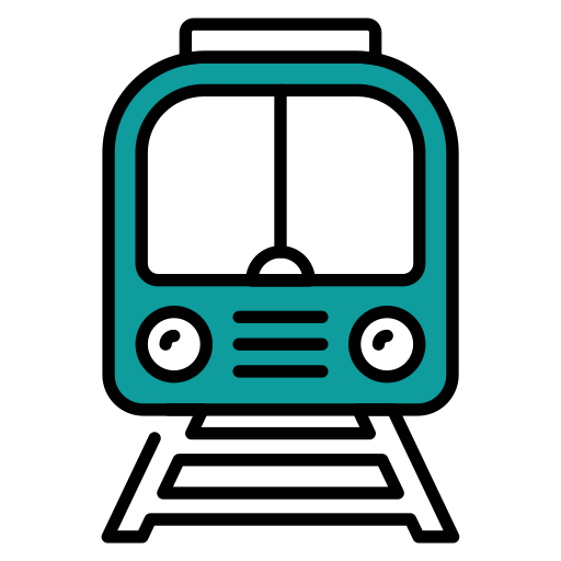 ferrocarril icono gratis