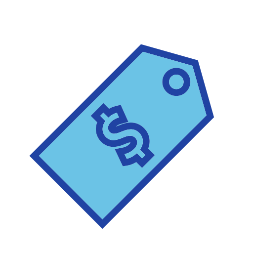 Étiquette de prix Icône gratuit