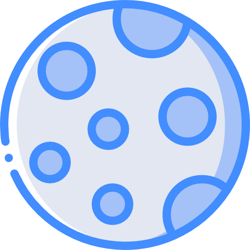 Moon Basic Miscellany Blue icon