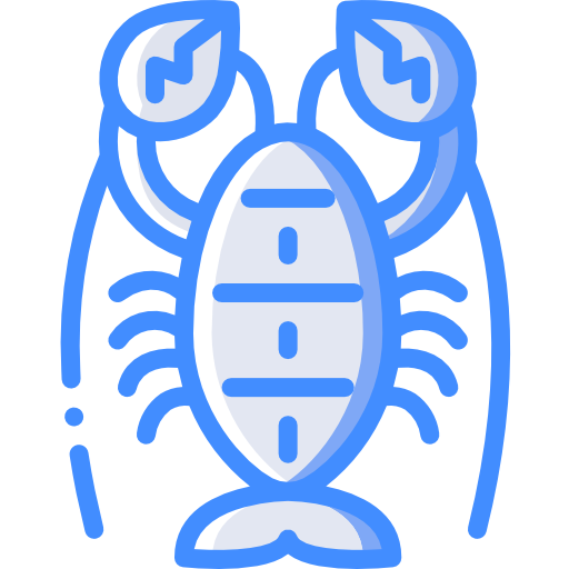 Lobster Basic Miscellany Blue icon