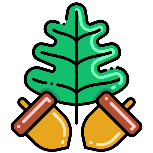 hojas icono gratis
