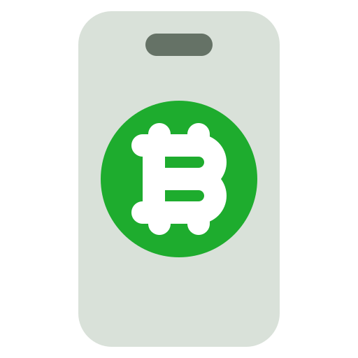 aplicación bitcoin icono gratis