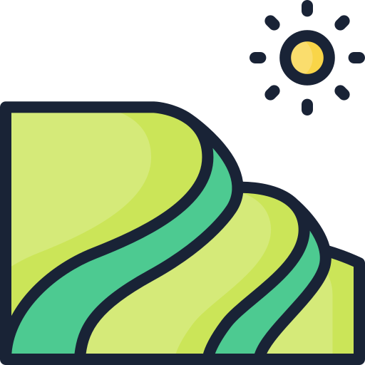 Terraces - Free nature icons