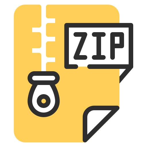 archivo zip icono gratis