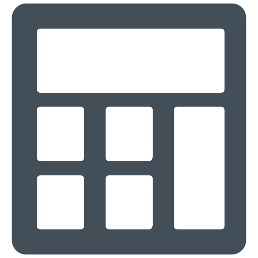 Calculator free icon Calculator free icon