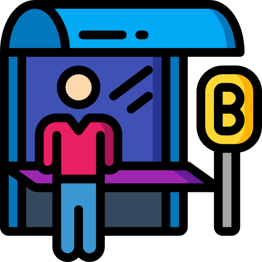 bushaltestelle kostenlos Icon bushaltestelle kostenlos Icon