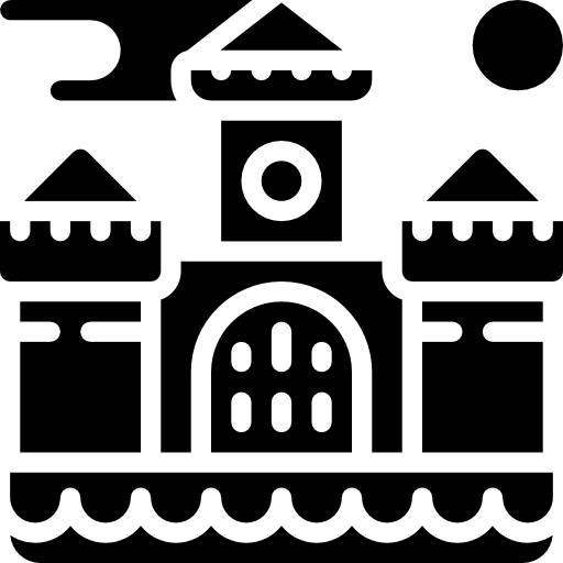 castillo icono gratis