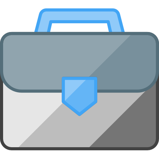 maletín icono gratis