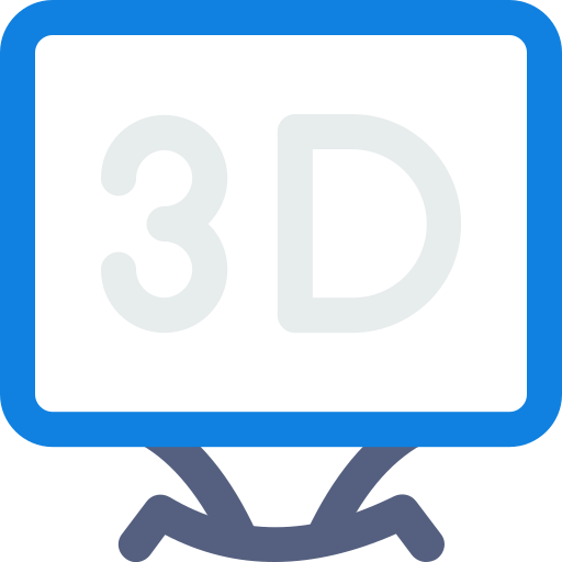 3d icono gratis