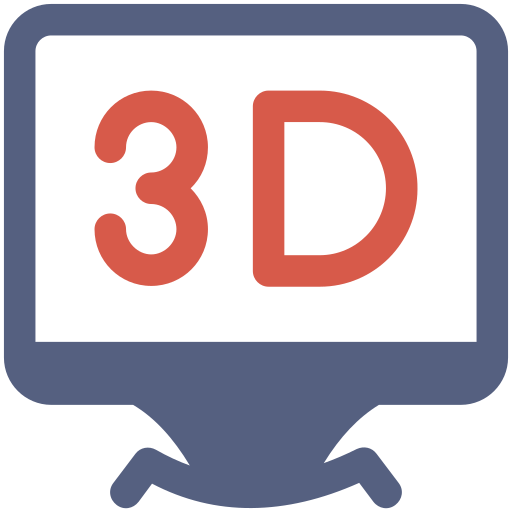 3d icono gratis