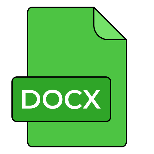 extensión docx icono gratis