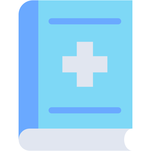 libro medico icono gratis