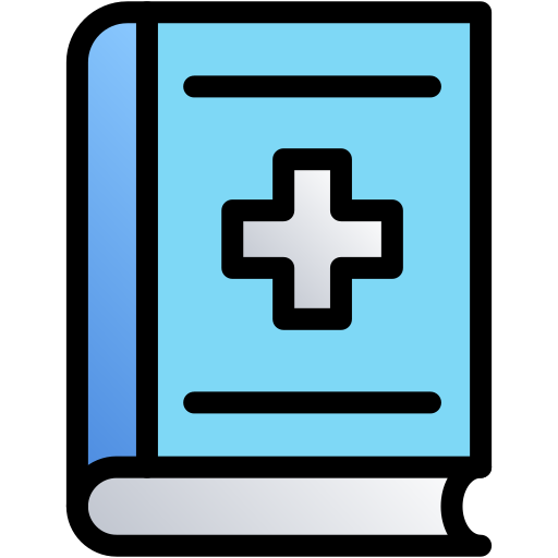 libro medico icono gratis