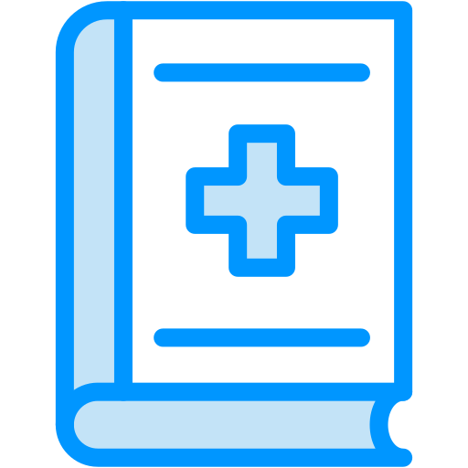 libro medico icono gratis