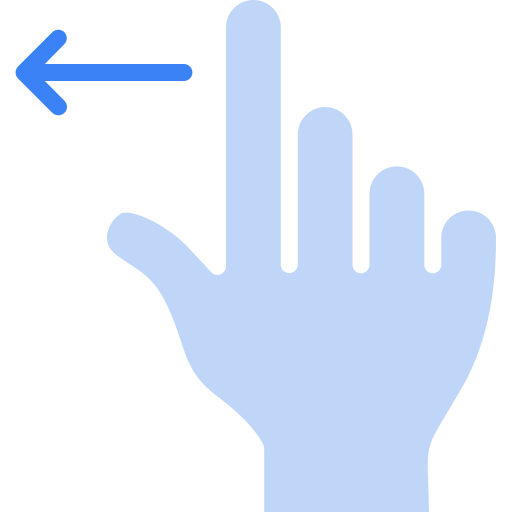Swipe left - Free interface icons