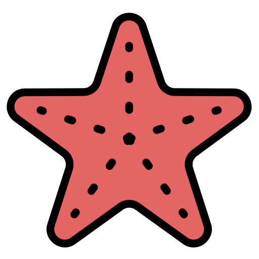 estrella de mar icono gratis