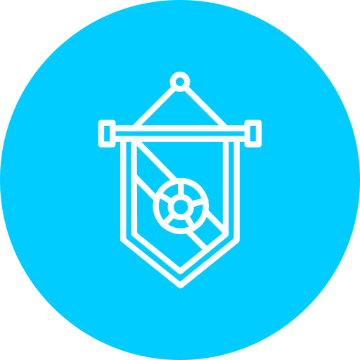 banderín icono gratis