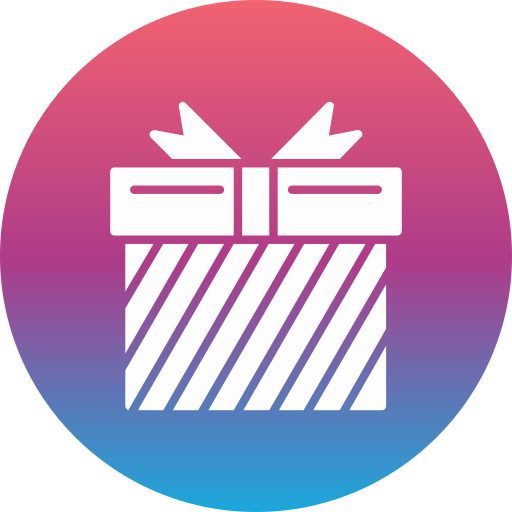 caja de regalo icono gratis