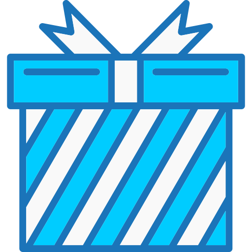 caja de regalo icono gratis