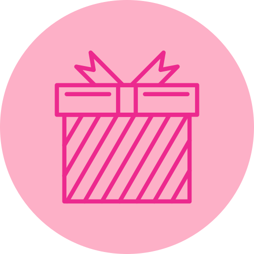 caja de regalo icono gratis