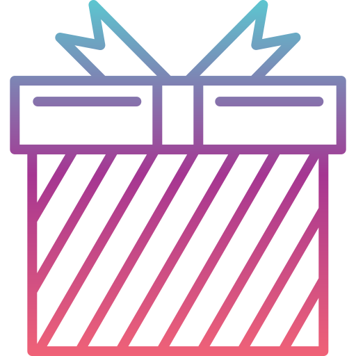 caja de regalo icono gratis