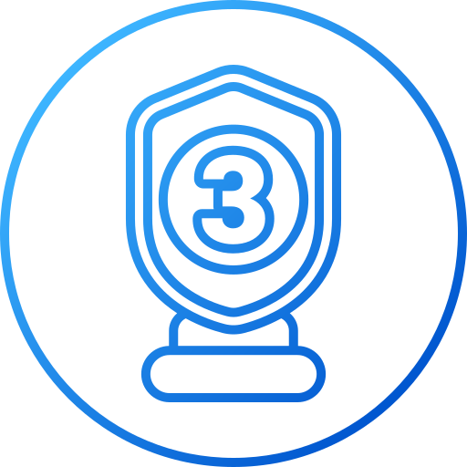 3rd place free icon