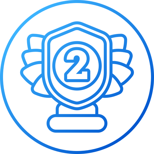 2nd place free icon