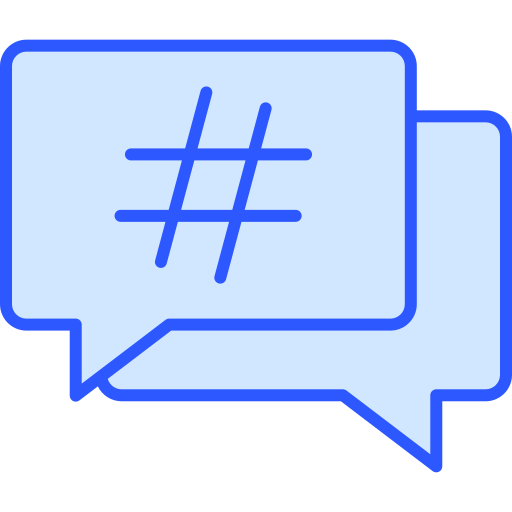 hastag kostenlos Icon hastag kostenlos Icon